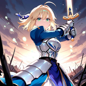 Fate Saber Excalibur!!!