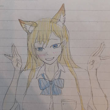 狐耳紗枝葉ちゃん
