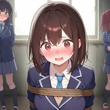 女子高生をまとめて誘拐