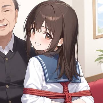 お金を払って女子高生を緊縛させて貰った