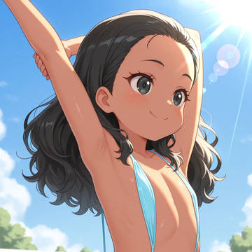 水泳の授業 【海咲 青羽】