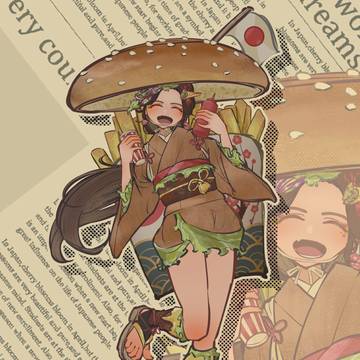 ハンバーガール『和風×ハンバーガー』