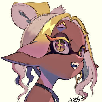 リハビリに描いたウツホちゃん