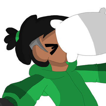 Throw by a Pillow