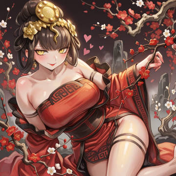 梅の日なので梅の花と地母神ジョカ様