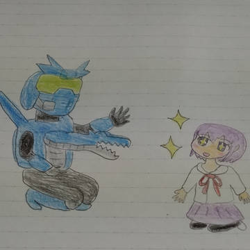 アヤメのいる孤児院に顔を出す青龍