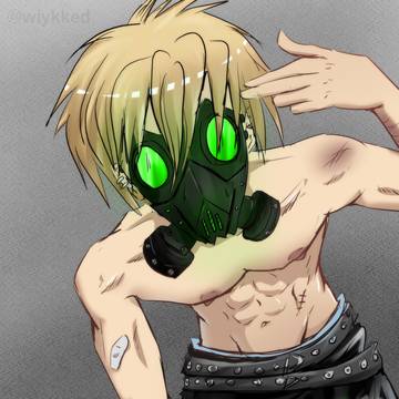 gas mask