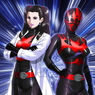 太陽戦隊サンバルカン 嵐山美佐(機械人間化)
