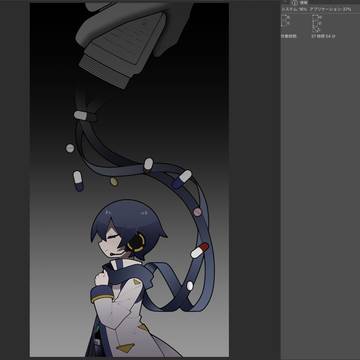 入院中ノ作業