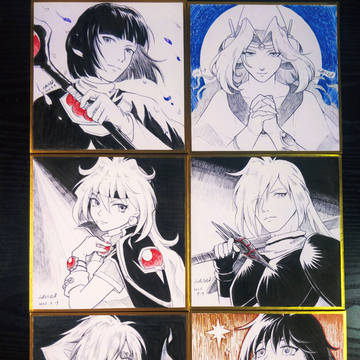 秀逗魔导士签绘
