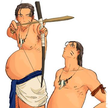 部族の青年