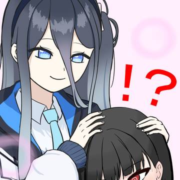 ねぎらうアリスと戸惑うリオ