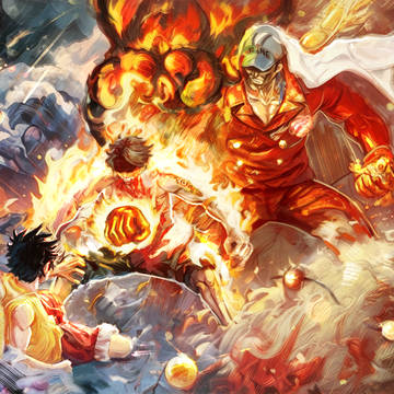 私のイラストを更新:海賊王 onepiece