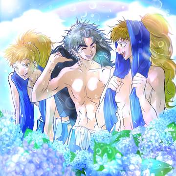 紫陽花と5ろ