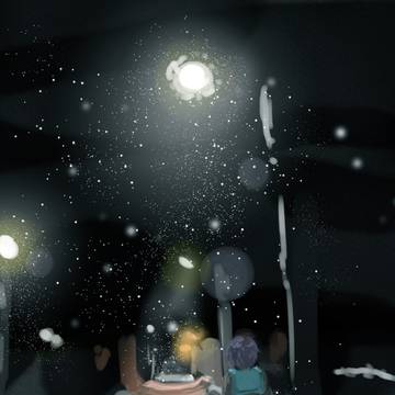 ある雪の日