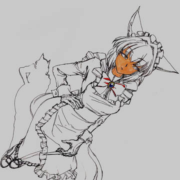 Wolf girl maid