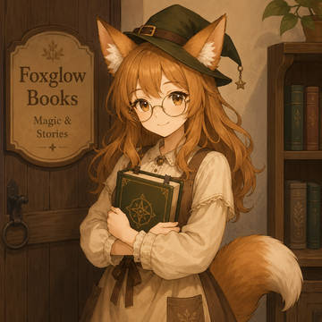 古本屋のキツネ娘