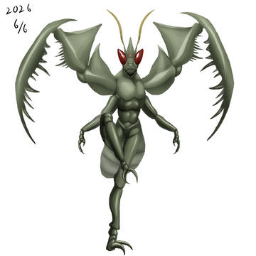 mantis woman