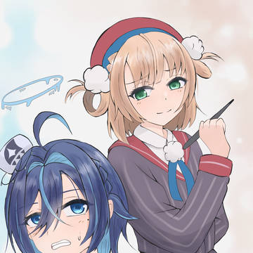 しぐれうい、鮫升コモリ