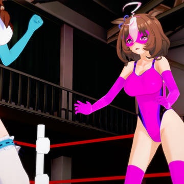 Uma Musume Wrestling matches