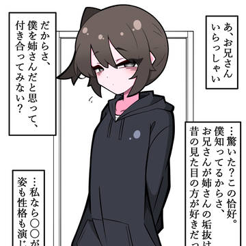 好きな幼馴染の弟の絵