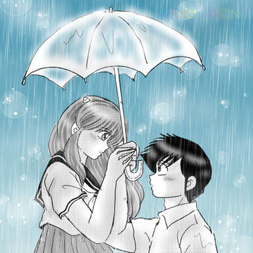 暖かな雨