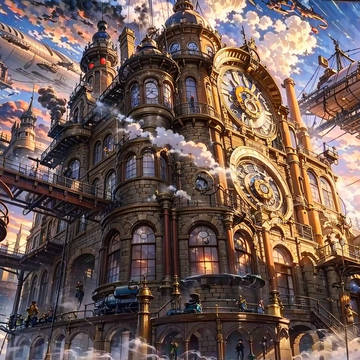 ふうけい - スチームパンクの世界