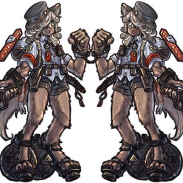 【タクティカル祓魔師】狛巡 吽奈&阿奈