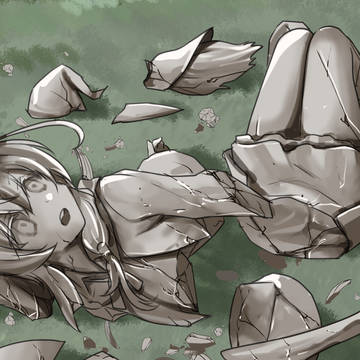 イレイナ(魔女の旅々) 石化 ワンドロin2023