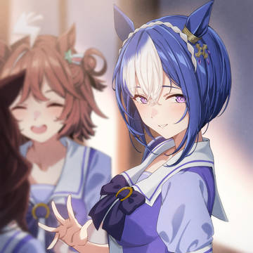 こっそり手を振るシーザリオ