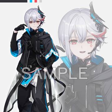 【お仕事】Vライバーキャラデザ