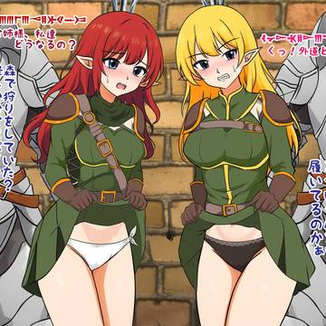 エルフの娘取り調べ