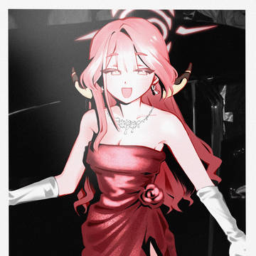 陸八魔アル（ドレス）