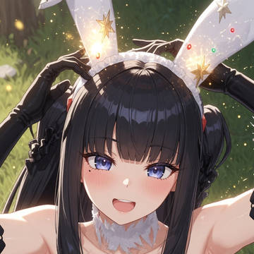 Black Bunny Girl #1