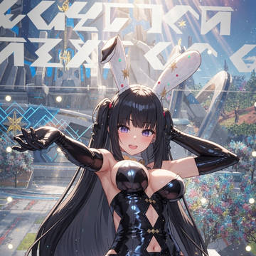 Black Bunny Girl #2
