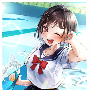 暑いね！