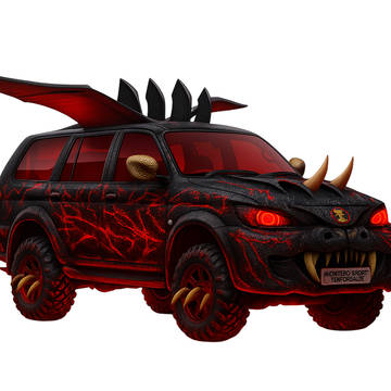 Alien Car 1017: Terrorsaur