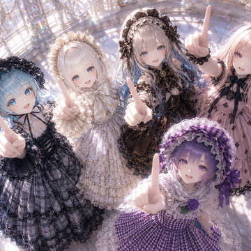 みんなでポーズ！