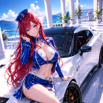 R35 GT-Rとお姉様