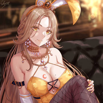 イエローバニーガールお姉さん🐰