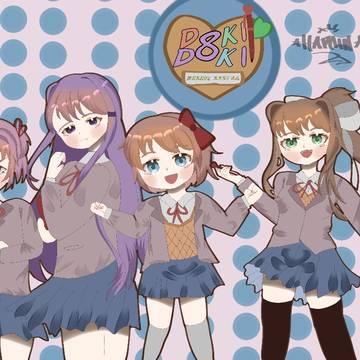 DDLC old fanart