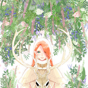 漫画「スカジの結婚」イラスト集