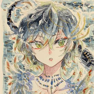 極彩色の夜霜