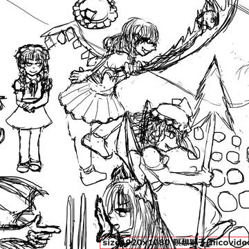 【東方Project】6月6日キャラ詰め込み_N497