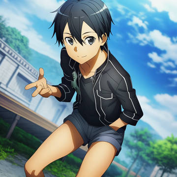 【AI】空前の男子半ズボンブームの世界線594