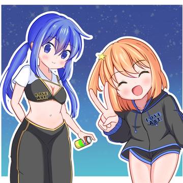 ストリートファッション風あおみら