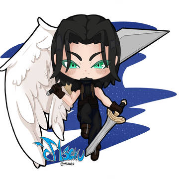 Angeal Chibi
