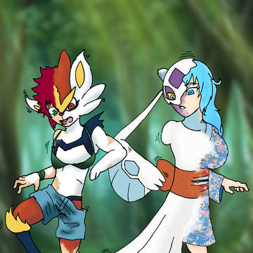 【Transfur】謎の森の力でポケモン化