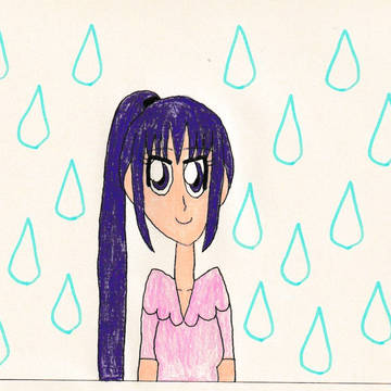 村崎あやめ　雨