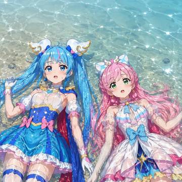 キュアスカイ&キュアプリズム